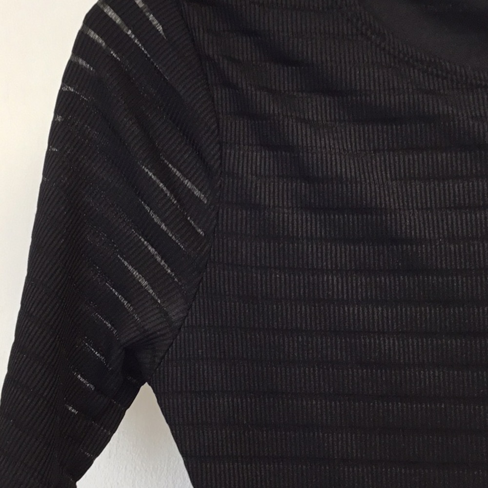Forever 21 Bodycon Fit & Flare Dress Black Sm - Picture 5 of 5